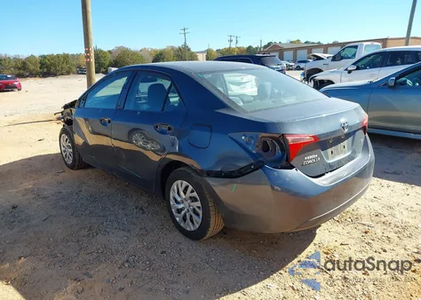 2019 Toyota Corolla Le z USA, uszkodzony, nr VIN 5YFBURHE8KP910991